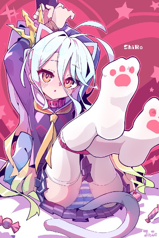#游戏人生# @白 (3p) / 今沢 1/4