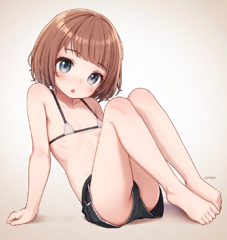  L01_redraw#R-18 #ロリ #マイクロビキニ #ふともも #ショートパンツ L01_redraw#R-18 #ロリ #マイクロビキニ #ふともも #ショートパンツ