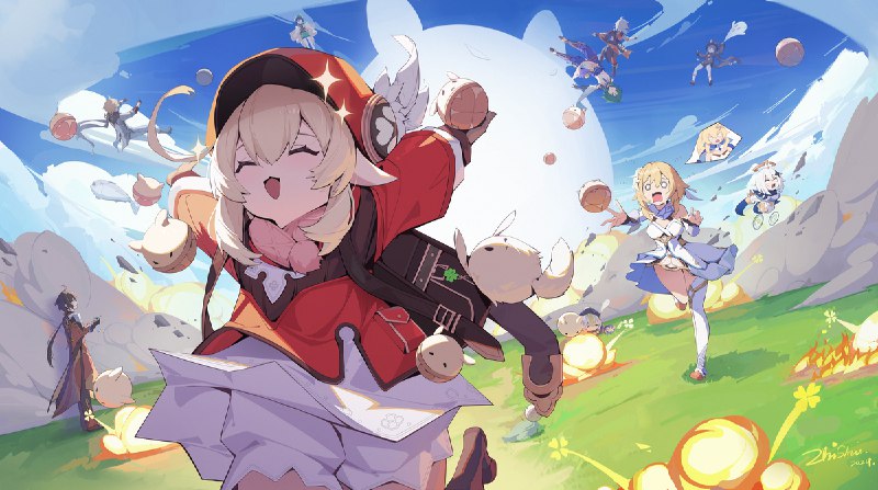 蹦蹦可莉 / id=115931957 / 凪水 #GenshinImpact #可莉 #原神