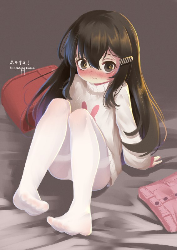 厚涂练习之非正式新年贺图之即将变成老虎的白告姬 / karvཁ་ཨར་ཧྥུ། 1/2#原创 #ロリ #白タイツ厚涂练习之非正式新年贺图之即将变成老虎的白告姬 / karvཁ་ཨར་ཧྥུ། 1/2#原创 #ロリ #白タイツ