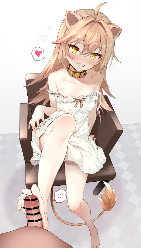  るる◯らい◯ん　足コキ#R-18 #バーチャルYouTuber #るるどらいおん #足コキ