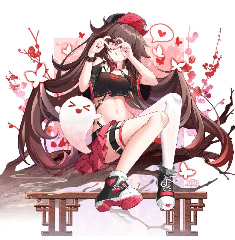 ✿かわいいトリック#原神  #GenshinImpact  #胡桃 #クルミ