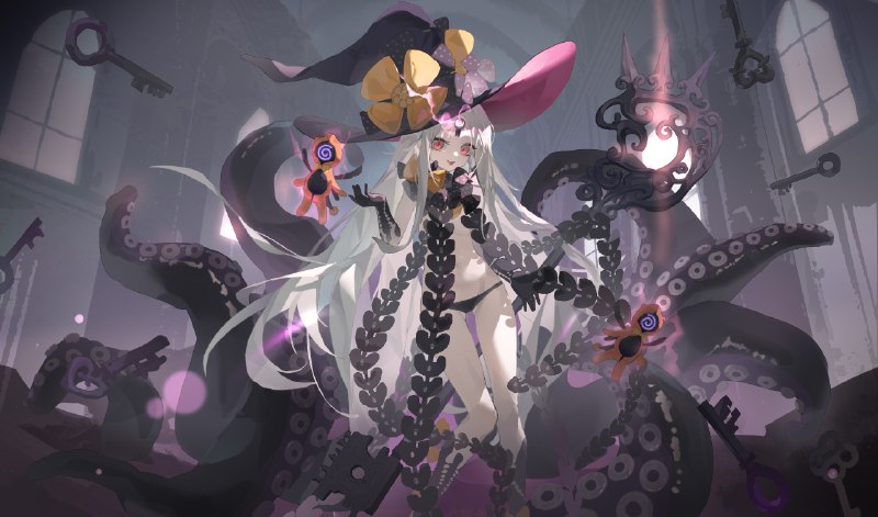 阿比盖尔 / id=116973350 / 可乐米mi #萝莉 #女の子 #少女 #白毛 #FGO #阿比盖尔