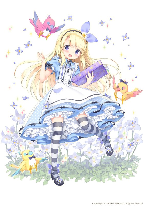 kimishima ao flower knight girl alice cosplay dress heels thighhighs | #629792 | yande.re