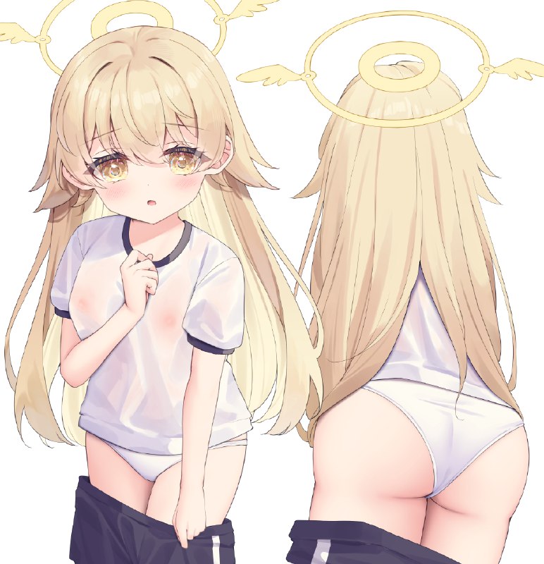 お胸透けてるヒフミちゃん / id=116763448 / 皐月ゆきみ #R-18 #ブルーアーカイブ #阿慈谷ヒフミ #先生(ブルーアーカイブ)