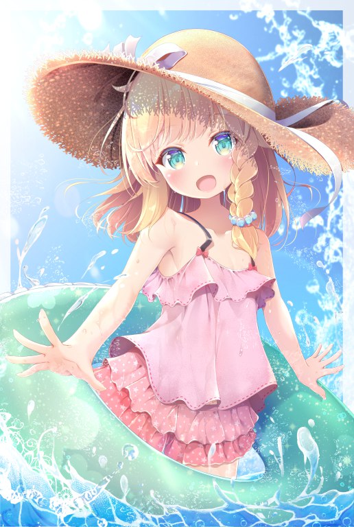  夏の思い出#R-18 #マイクロビキニ #すじ #スク水 #ロリババア #金髪 #麦わら #淫紋 #おへそ 夏の思い出#R-18 #マイクロビキニ #すじ #スク水 #ロリババア #金髪 #麦わら #淫紋 #おへそ