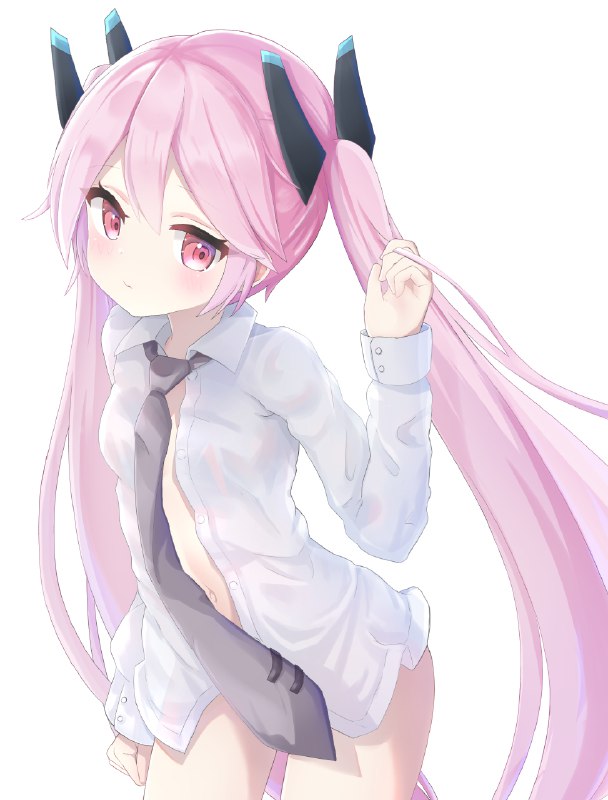 Yシャツ カリファ / ネコザメ🦈#ツインテール #女の子 #にゃんこ大戦争 #冥界のXXカリファ #かりふぁ #Yシャツ #電脳学園ギャラクシーギャルズ