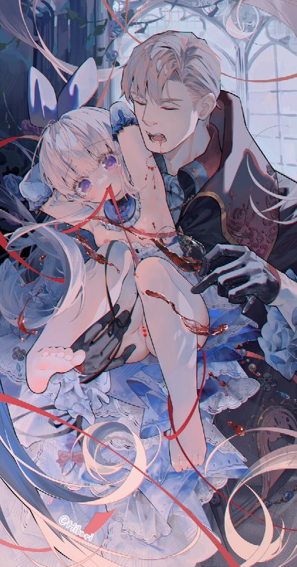 #NSFW 幼女女儿和吸血鬼爹地最般配了 / 雲雀ひな