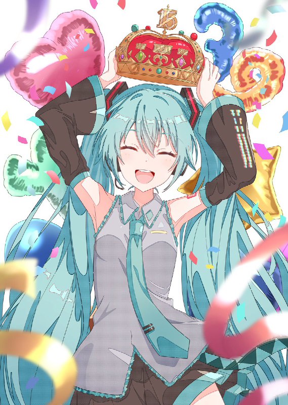 ミクさんおめでとうございます！✨️ #初音ミク誕生祭2022 #初音ミク15th