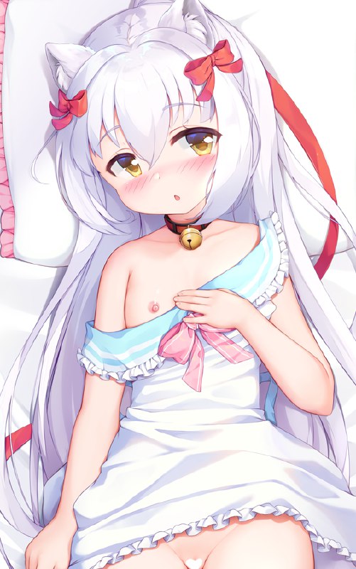 #NSFW Yukina ♥ 抱き枕カバー / Nyatrix 2/4#R-18 #抱き枕 #dakimakura #貧乳 #オリジナルキャラクター #うちの子 #抱き枕カバー #ロリ #裸足