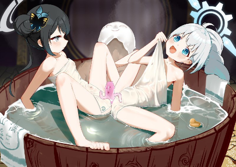  木桶浴外交#R-18 #BlueArchive #ブルーアーカイブ #キサキ(ブルーアーカイブ) #連河チェリノ(チーパオ) #チーパオ 木桶浴外交#R-18 #BlueArchive #ブルーアーカイブ #キサキ(ブルーアーカイブ) #連河チェリノ(チーパオ) #チーパオ