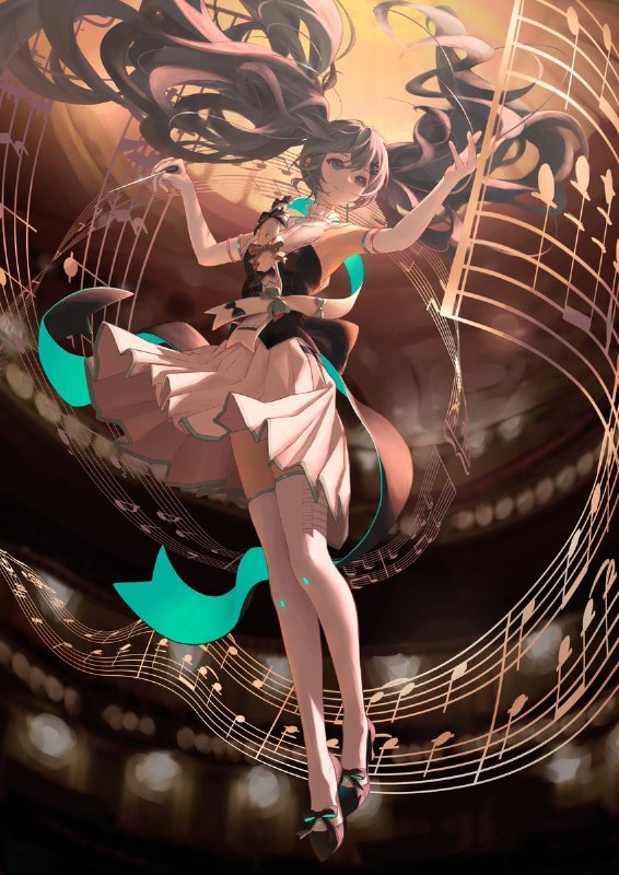 初音ミクシンフォニー2022横浜公演、イラストを描きました