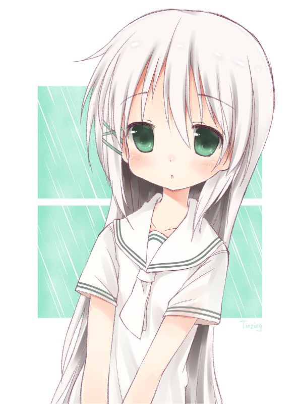 うちの子 / Tinzing 1/2#落書き #うちの子 #白髪