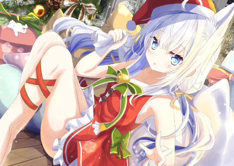 クリスマスヴェルちゃん / あるか＠２日目 西 G-25a#艦隊これくしょん #艦これ #ヴェールヌイ #クリスマス #響 #まったく、駆逐艦は最高だぜ!! #獣耳 #艦これ1000users入り #聖夜艦娘