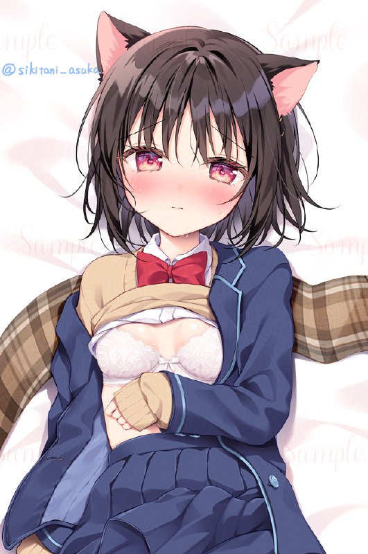 優ちゃん抱き枕#オリジナル #女の子 #制服 #抱き枕 #猫耳 #女子高生 #JK #C105 #タイツ優ちゃん抱き枕#オリジナル #女の子 #制服 #抱き枕 #猫耳 #女子高生 #JK #C105 #タイツ