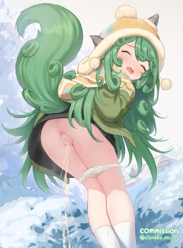 Skeb依頼３４#R-18 #高麗野あうん #おもらし #おしっこ #限界放尿 #東方ProjectSkeb依頼３４#R-18 #高麗野あうん #おもらし #おしっこ #限界放尿 #東方Project