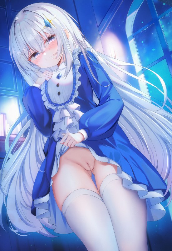  夜雪霖#R-18 #魔女之吻乃百合之味 #白髪 #诺霖·卡蕾娜 #真空 #银发 #白丝袜 #掀裙子 夜雪霖#R-18 #魔女之吻乃百合之味 #白髪 #诺霖·卡蕾娜 #真空 #银发 #白丝袜 #掀裙子