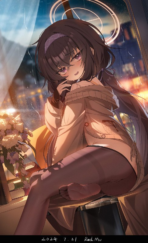  古关忧#R-18 #古関ウイ #碧蓝档案 #BlueArchive #ブルーアーカイブ #同人 #少女 #板绘 #插画 #足 古关忧#R-18 #古関ウイ #碧蓝档案 #BlueArchive #ブルーアーカイブ #同人 #少女 #板绘 #插画 #足