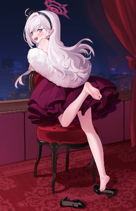 浅黄ムツキ / id=116619788 / KCUHC 2/3#ブルーアーカイブ #浅黄ムツキ #ブルアカ #足指 #裸足 #足裏 #くすぐり #足こちょ