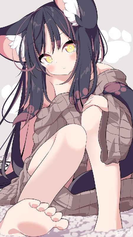 ねこ | 橙狼#pixiv pid=124093112 uid=2502202