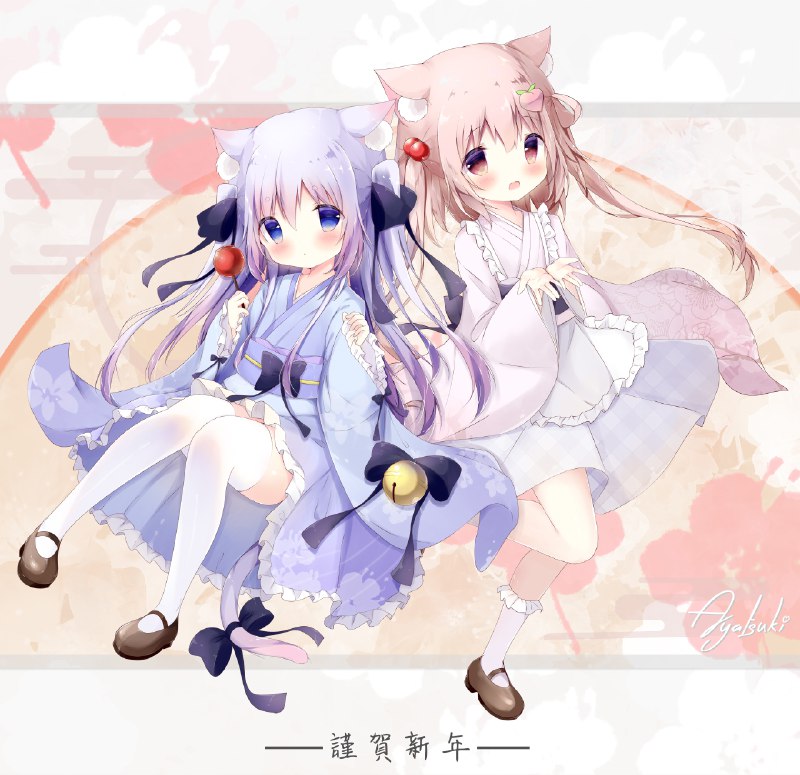 ...新年快乐quq / あやつき 1/3#オリジナル #女の子 #ロリ #綾月乃蘿 #白ニーソ #猫耳 #謹賀新年...新年快乐quq / あやつき 1/3#オリジナル #女の子 #ロリ #綾月乃蘿 #白ニーソ #猫耳 #謹賀新年