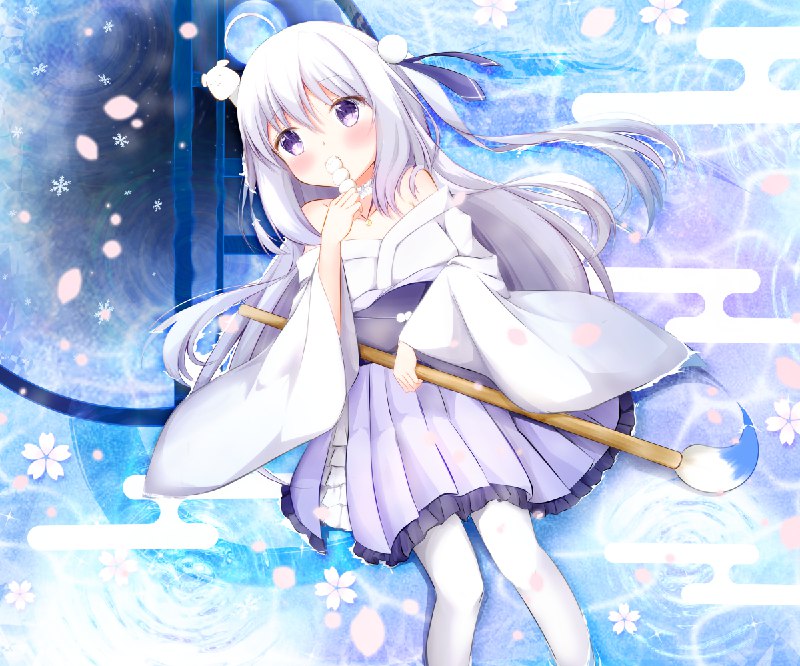 ロリといえば…？❄️🍡 / しろしろ#しらたまあーと #しらたま(イラストレーター) #バーチャルYouTuber