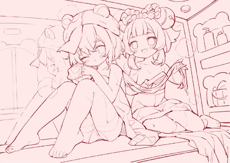  新しい個人誌企画開始#瑶瑶(原神) #七七(原神) #白タイツ #ロリ #百合 #ドラフト制 新しい個人誌企画開始#瑶瑶(原神) #七七(原神) #白タイツ #ロリ #百合 #ドラフト制