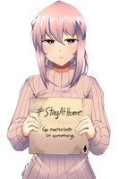  Stay at home. (╬ಠ益ಠ)   Z666ful pixivvia ascii2d.net or 色合 | 特徴