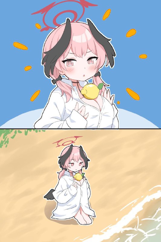 什么，是巨乳小春！#可爱  #草  #碧蓝档案