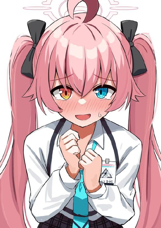 哈哈哈，双马尾来咯🥰来源#美图  #碧蓝档案  #东方哈哈哈，双马尾来咯🥰来源#美图  #碧蓝档案  #东方