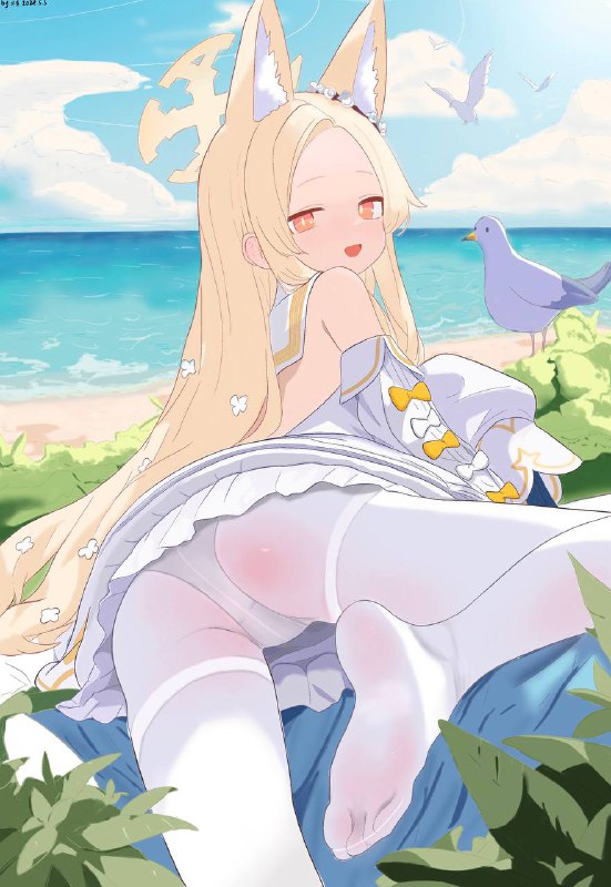 #圣娅 屁股肉+牛奶味雪糕