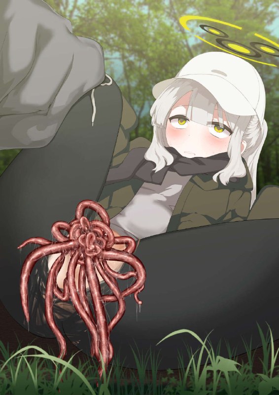 🚫虫姦注意🚫🚫出产注意🚫🛜🛜🛜🛜#重口 #虫奸[Libido108] Hare x Mimizu (Blue Archive)group