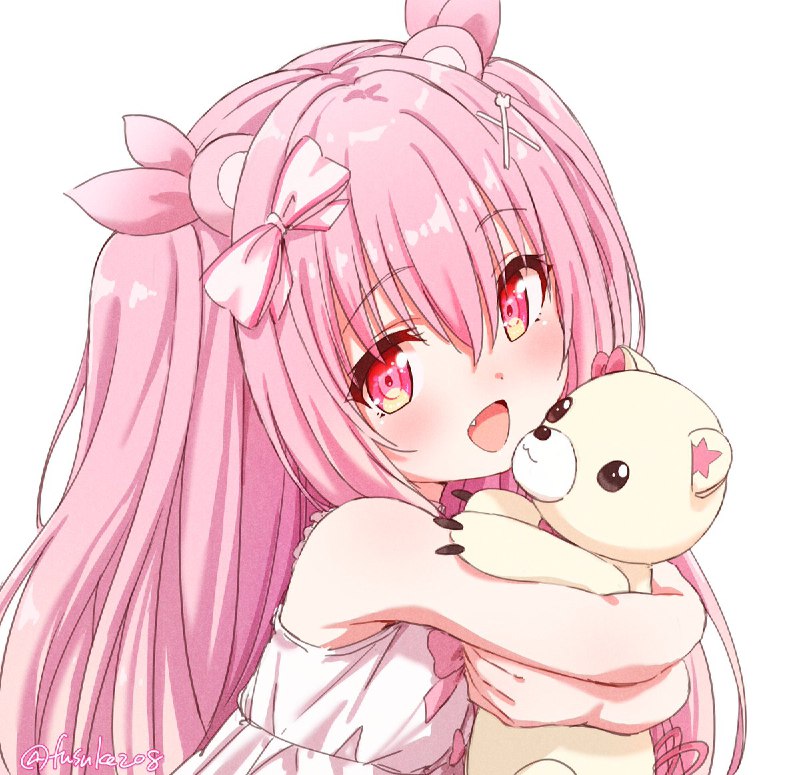 息抜きりぼんちゃん #くまの自由帳