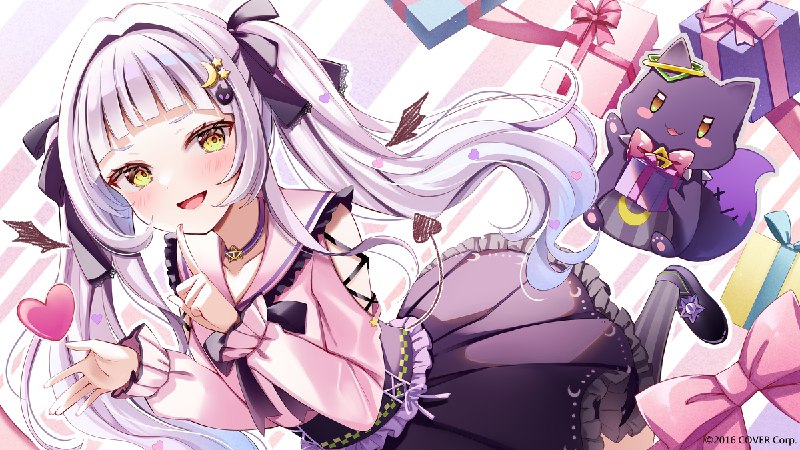 小悪魔だってかまわない！ | 桜ひより◆お仕事募集中#桜ひより #pixiv #紫咲シオン生誕祭LIVE #ホロライブ #紫咲シオン