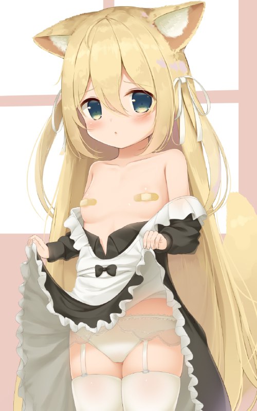 獣耳メイドさん | プシュケーLo #pixiv 