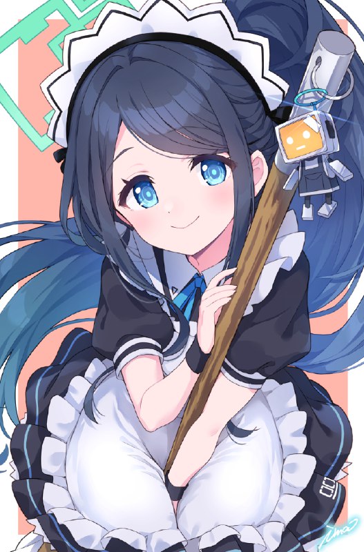 メイドアリス描いた～世界一かわいいね🥰#ブルアカ