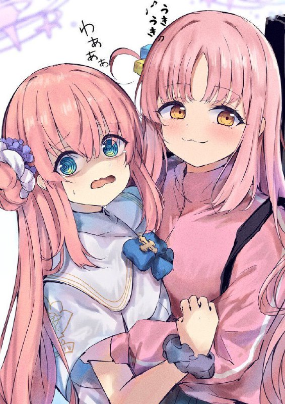 圣园一里和后藤未花😋#美图  #可爱  #碧蓝档案