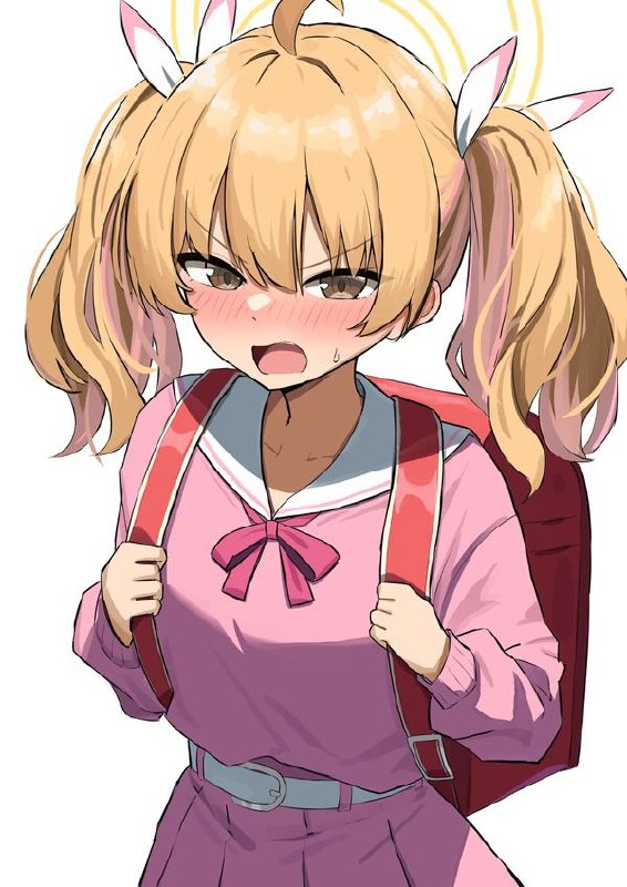 哈哈哈，双马尾来咯🥰来源#美图  #碧蓝档案  #东方哈哈哈，双马尾来咯🥰来源#美图  #碧蓝档案  #东方