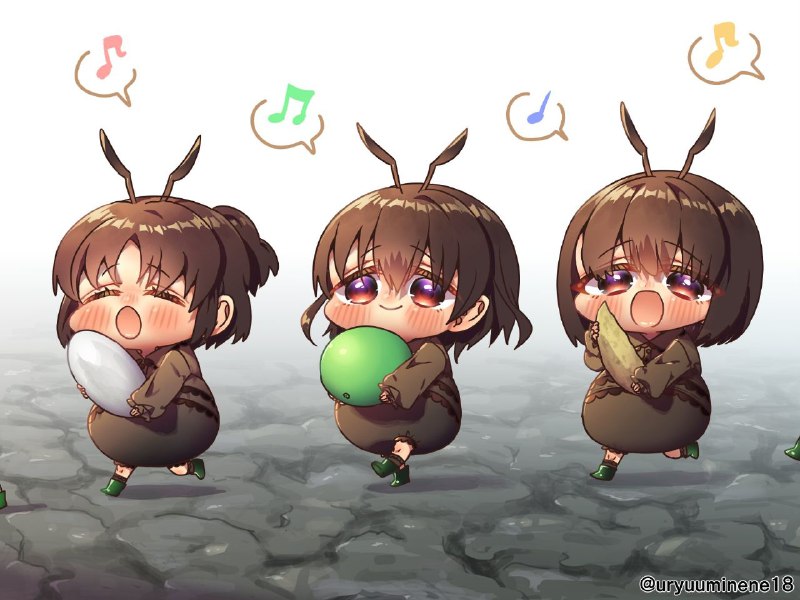 这次是一起去郊游呢，不过后面那个水漫巢穴就……节哀twitter