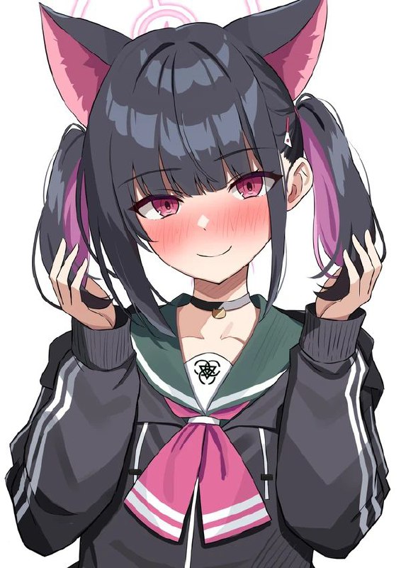 哈哈哈，双马尾来咯🥰来源#美图  #碧蓝档案  #东方哈哈哈，双马尾来咯🥰来源#美图  #碧蓝档案  #东方