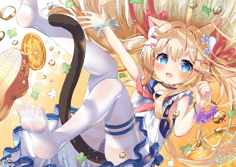 しゅわしゅわ🍊 | Siera🐱お仕事募集中 #pixiv 