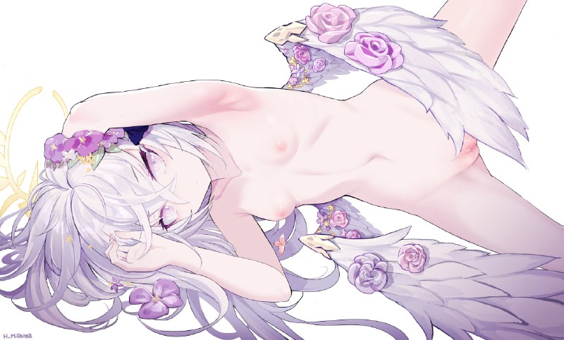 #梓 #癫文洁白的羽毛散发出一股特有的香气❤️但小穴的味道似乎很甚呢❤️不要用困扰的眼神看着为师🤤待会做的事情为师可是不会有愧疚感的哦🥵