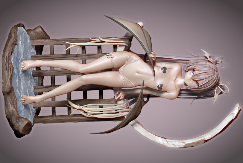 #3DCG イヴちゃん - CKB的插画 - pixiv