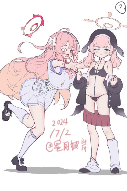 互换身体🥰#可爱  #草  #碧蓝档案互换身体🥰#可爱  #草  #碧蓝档案