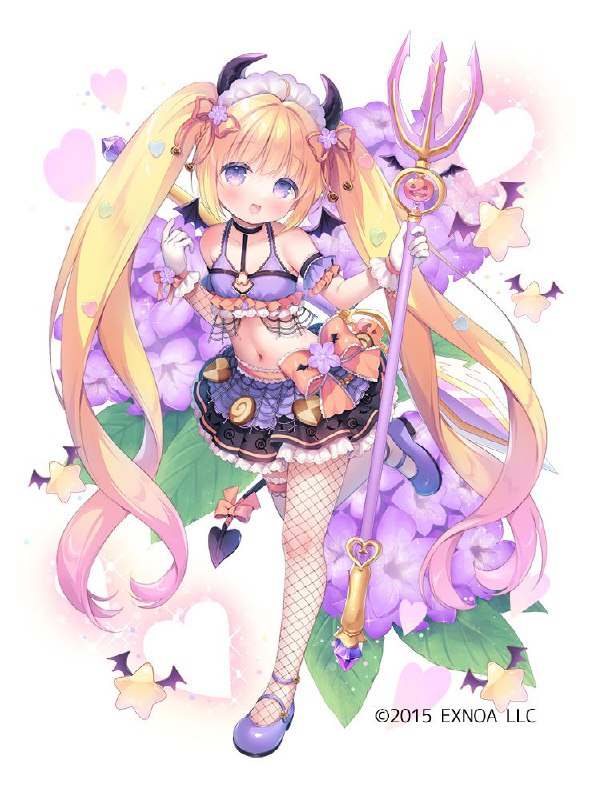 ヘリオトロープ(ハロウィン) | うさ城まに #pixiv 