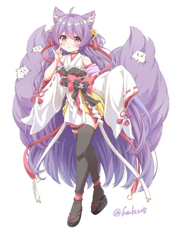 【ご依頼イラスト】リスナーさんからご依頼いただき、猫之宮みー太郎さんを描かせていただきました✨ #たろ絵馬