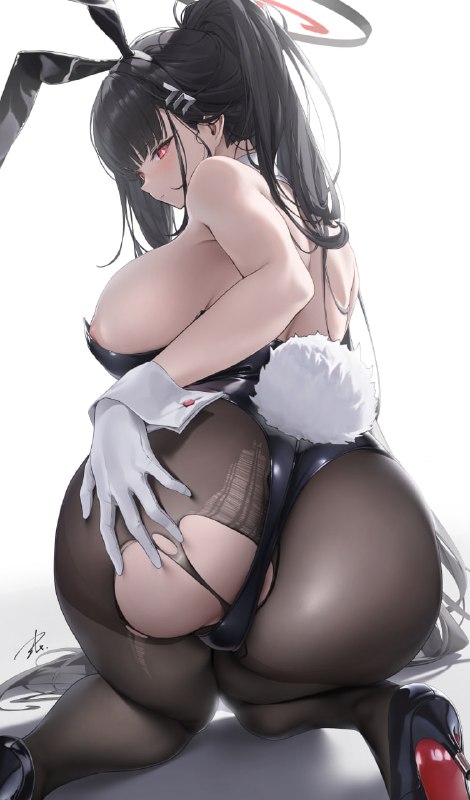 #连裤袜 #插画 #蔚蓝档案 #无修正 #巨乳 #兔女郎 #莉音 #黑丝#连裤袜 #插画 #蔚蓝档案 #无修正 #巨乳 #兔女郎 #莉音 #黑丝