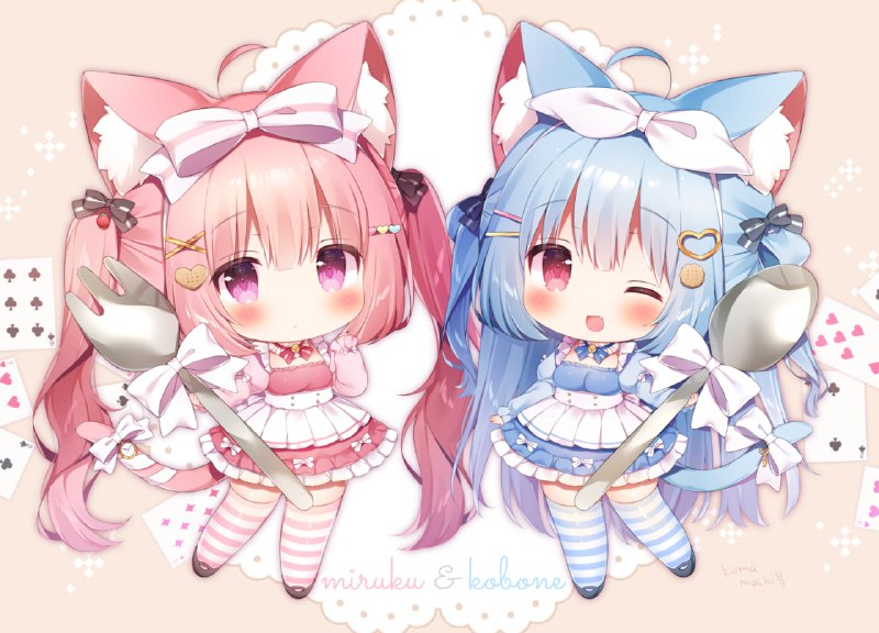#桃豆こまもち#桃豆こまもち