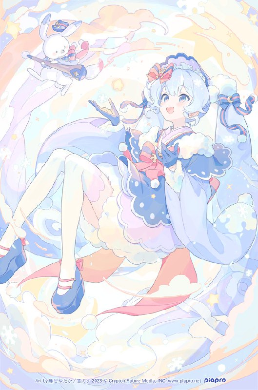 【SNOW MIKU 2023】C101 報知新聞様のブースにて先行販売される「SNOW MIKU 2023特別号」の表紙イラスト担当しております