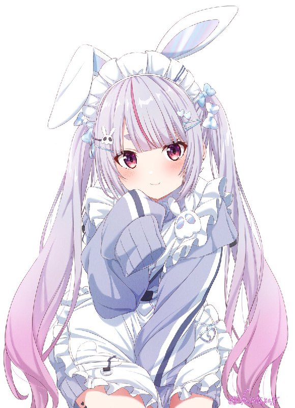 兎咲ミミさん(リプツリーに透過素材あります) #ミミ画